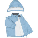 Mikk-Line Faded Denim Pu Rain Sæt W/O Susp.