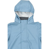 Mikk-Line Faded Denim Pu Rain Sæt W/O Susp.