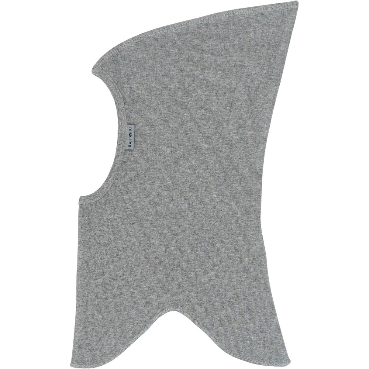 Mikk-Line Light Grey Melange Bomuld Fullface Tip