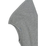Mikk-Line Light Grey Melange Bomuld Fullface Tip