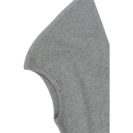 Mikk-Line Light Grey Melange Bomuld Fullface Tip