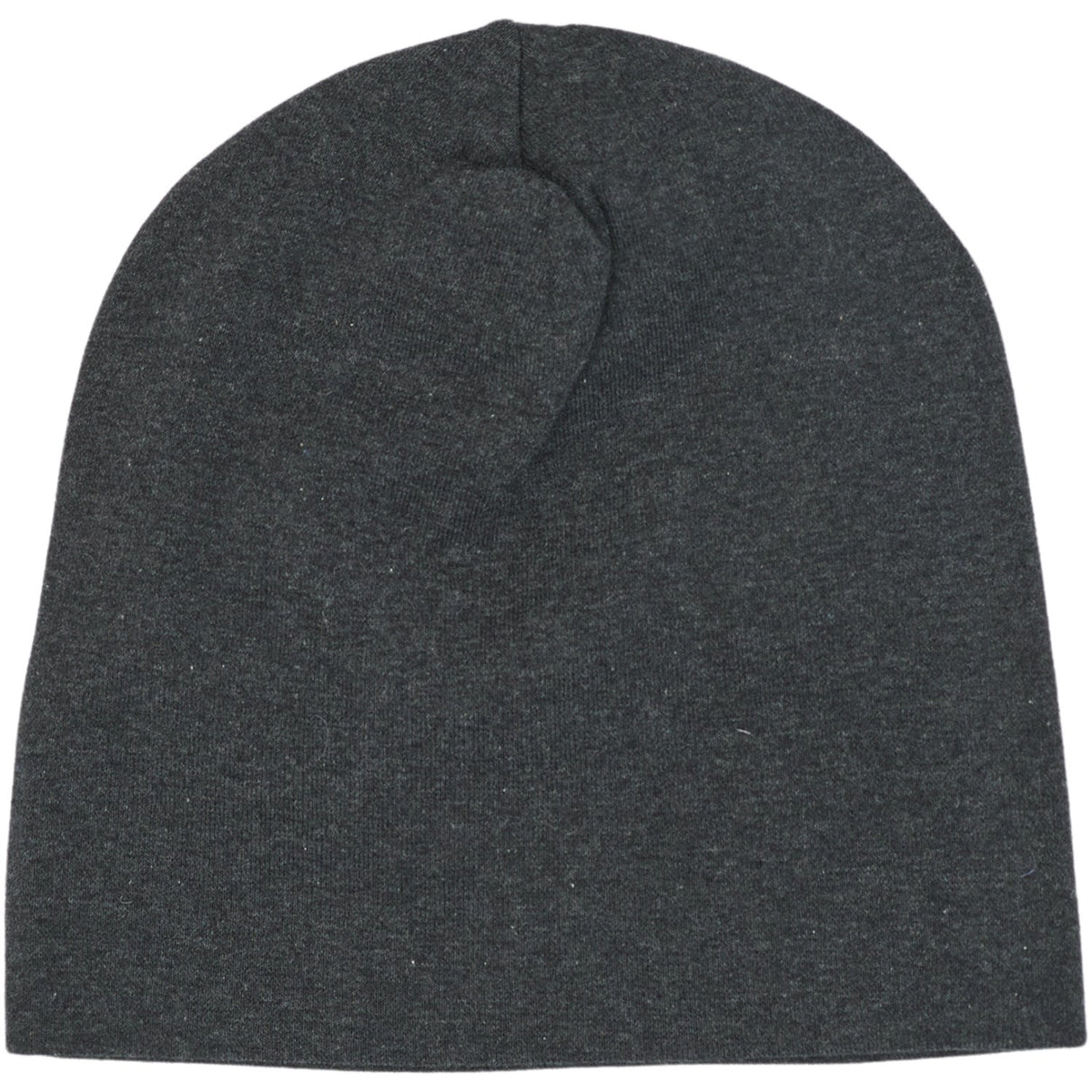 Mikk-Line Dark Grey Melange Bomuld Hue - Solid
