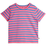 Mini Rodini Pink Stripe Yd Ss Tee