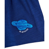 Mini Rodini Blue Planet Emb Shorts