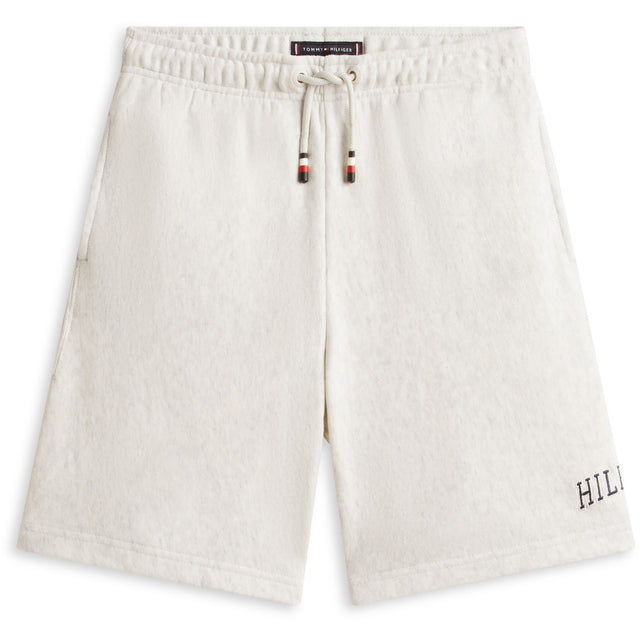 Tommy Hilfiger Light Grey Heather Hilfiger Varsity Wide Sweatshort