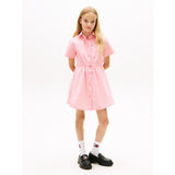 Tommy Hilfiger Tropical Blush Stripes Poplin Stripes Skjorte Kjole