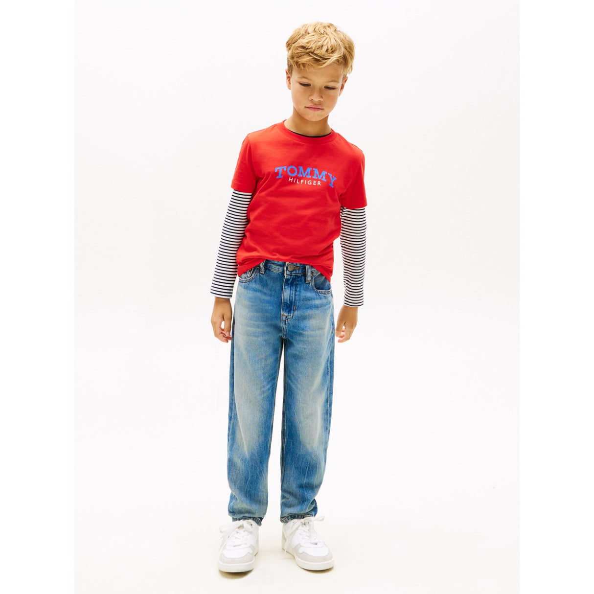 Tommy Hilfiger Rapid Red Monogram Graphic T-Shirt