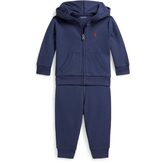 Ralph Lauren Baby Light Navy Pant Sæt