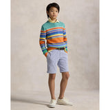 Polo Ralph Lauren Blue Seersucker Preppy Shorts