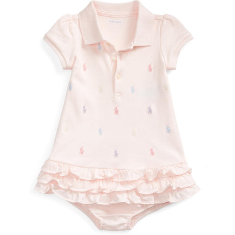 Ralph Lauren Baby Delicate Pink Day Kjole