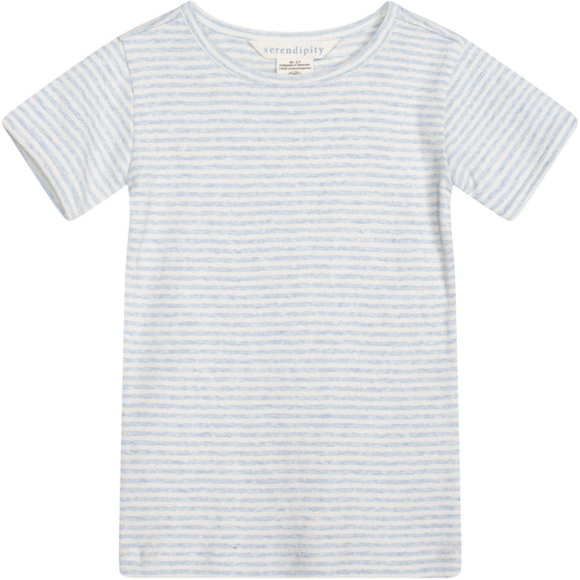 Serendipity Mist/Offwhite T-Shirt Stripe