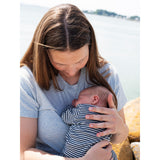 Serendipity Navy/Offwhite Newborn Stripe Dragt