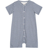 Serendipity Navy/Offwhite Baby Kort Dragt Stripe