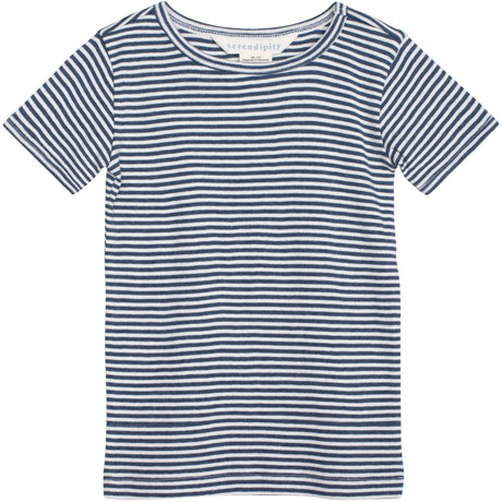 Serendipity Navy/Offwhite T-Shirt Stripe