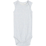 Serendipity Mist/Offwhite Baby Tank Stripe