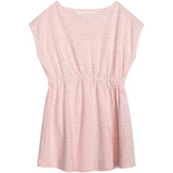 Serendipity Coral/Offwhite Strand Kjole Stripe