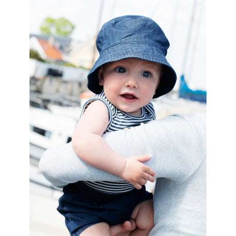 Serendipity Navy/Offwhite Baby Tank Stripe