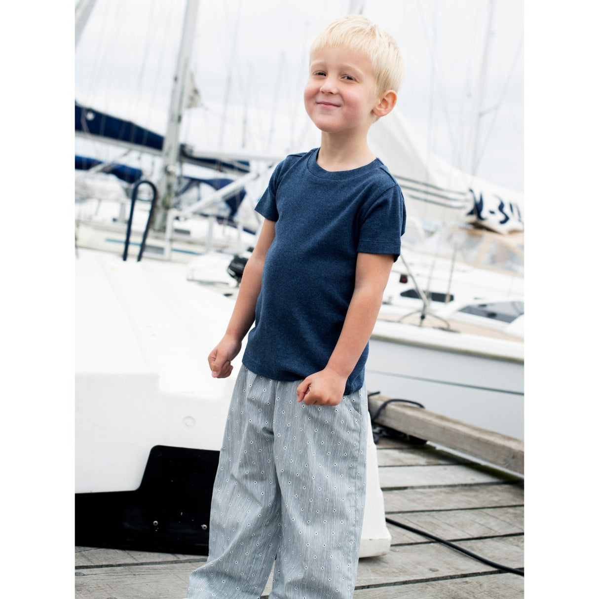 Serendipity Navy Kort Sleeve T-shirt