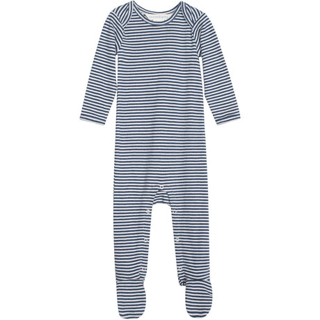 Serendipity Navy/Offwhite Baby Dragt Stripe