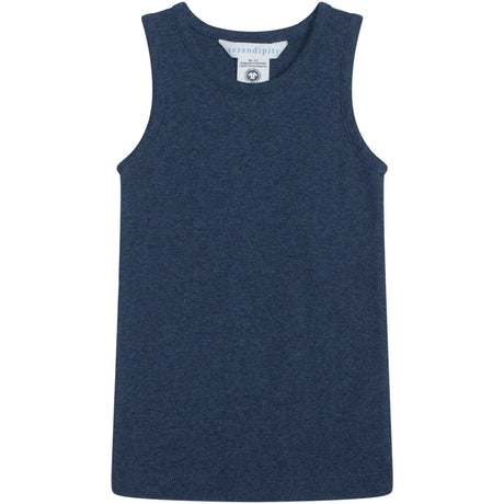 Serendipity Navy Tank Top
