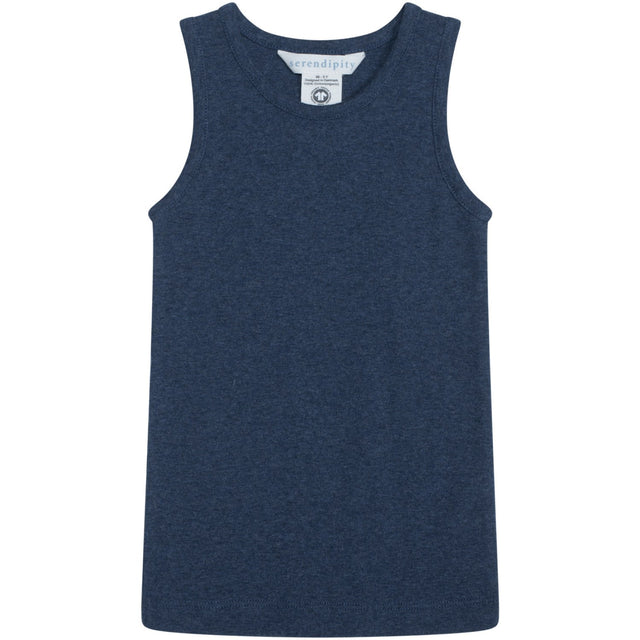 Serendipity Navy Tank Top