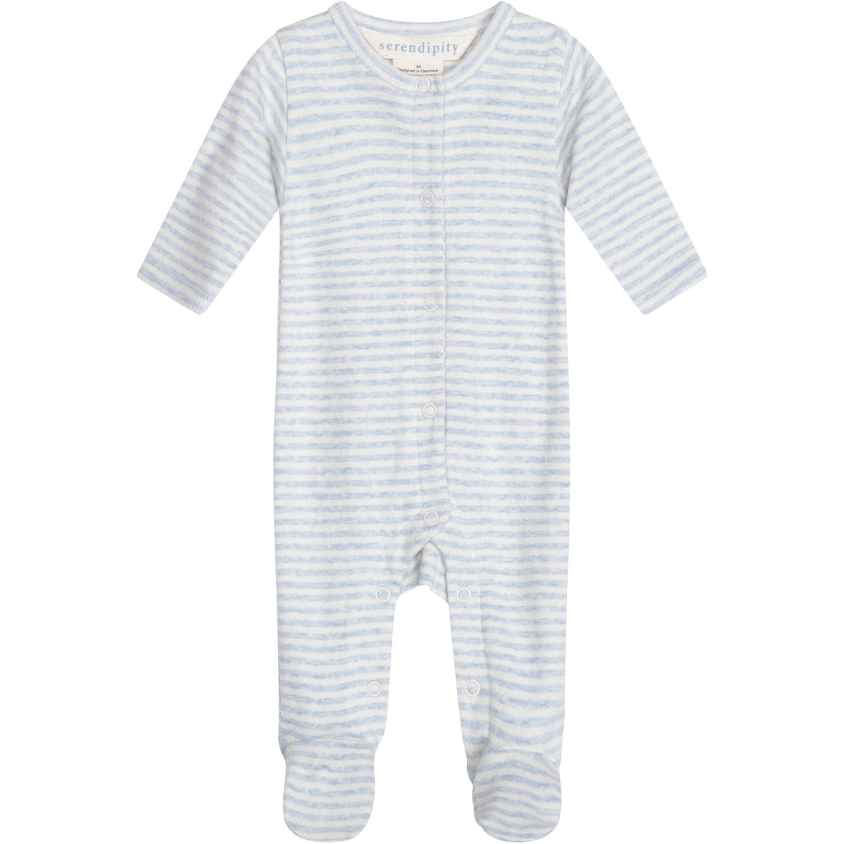 Serendipity Mist/Offwhite Newborn Stripe Dragt