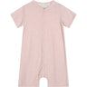 Serendipity Coral/Offwhite Baby Kort Dragt Stripe