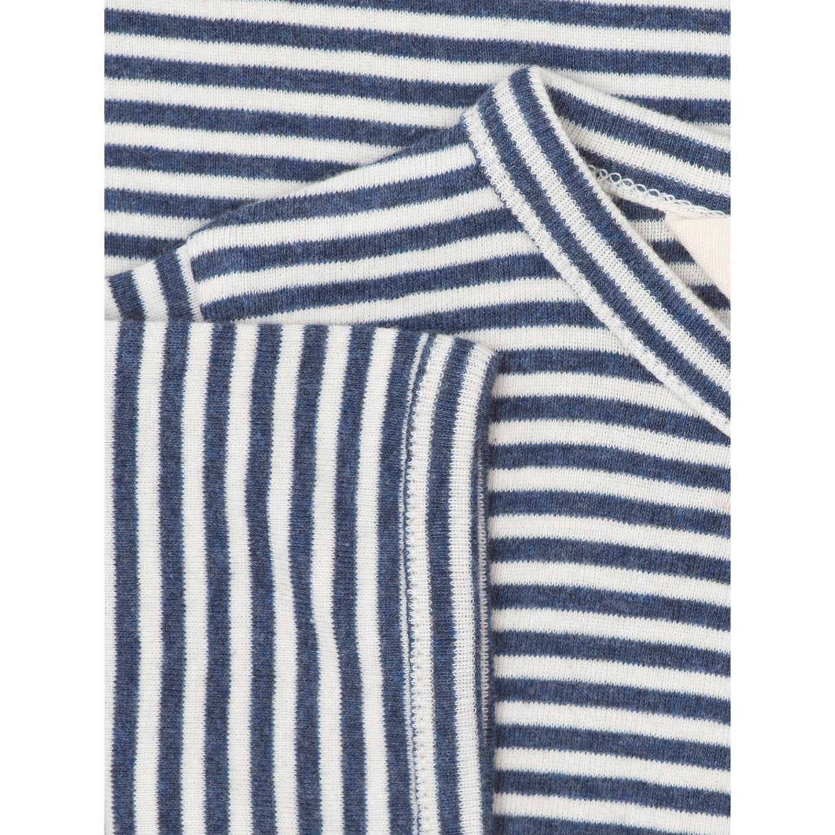 Serendipity Navy/Offwhite Baby Kort Dragt Stripe