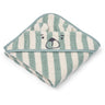 LIEWOOD Peppermint / Creme De La Creme Albert Hooded Håndklæde