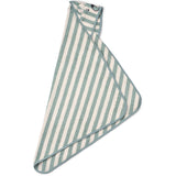 LIEWOOD Peppermint / Creme De La Creme Albert Hooded Håndklæde