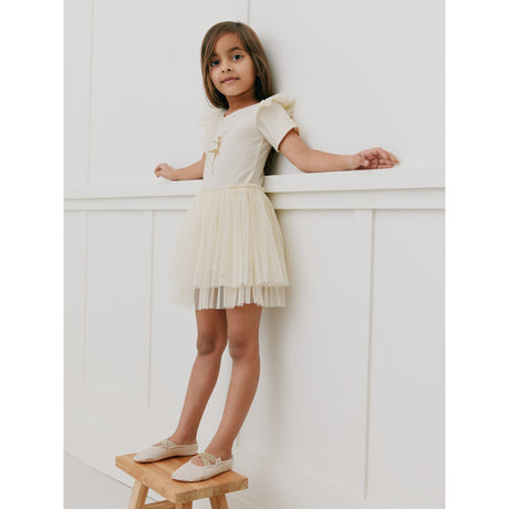 Sofie Schnoor X Luksusbaby Cream White Estelle Gymnastikdragt