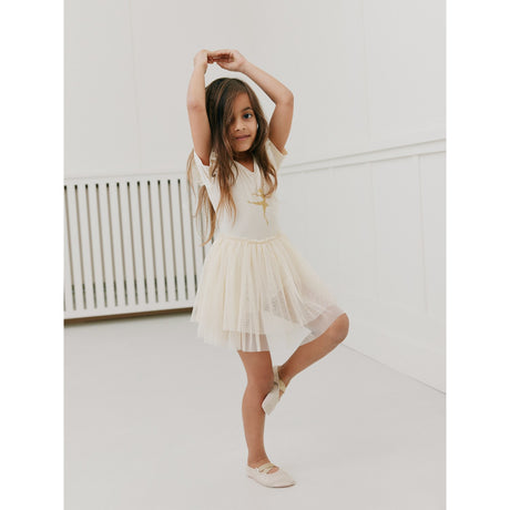 Sofie Schnoor X Luksusbaby Cream White Gymnastiksko