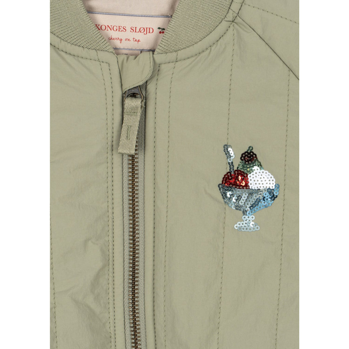 Konges Sløjd Ice Cream Juno Paliet Bomber Jakke