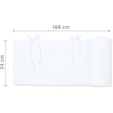 babybay® White Piqué Seng Bumper