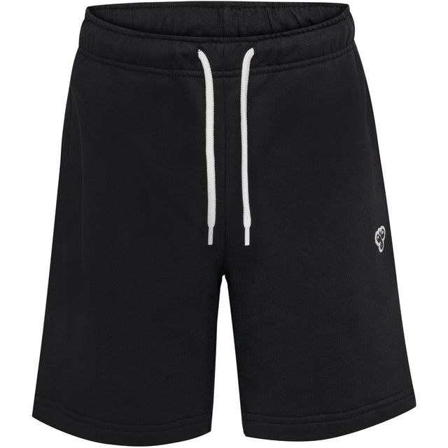 Hummel Black Jr Loose Sweat Shorts Bee