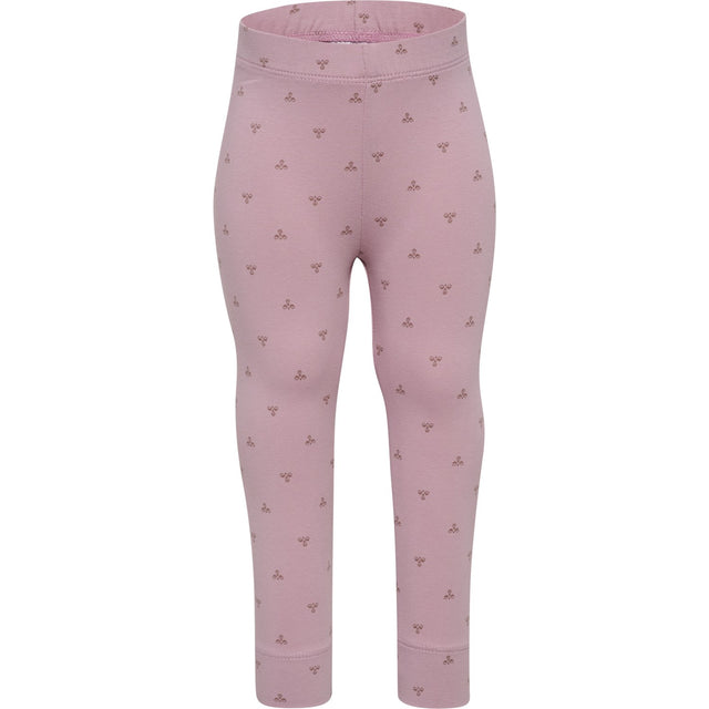 Hummel Mauve Shadow Mini Bee Aop Strømpebukser