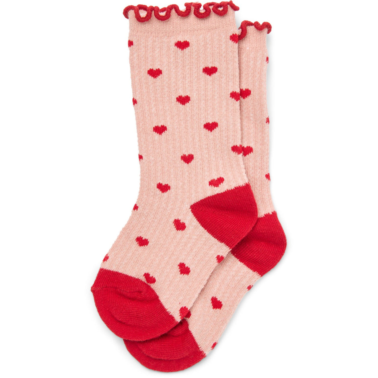 Flöss Pointelle Berry 2-pack Vigga Strømper 2-pack