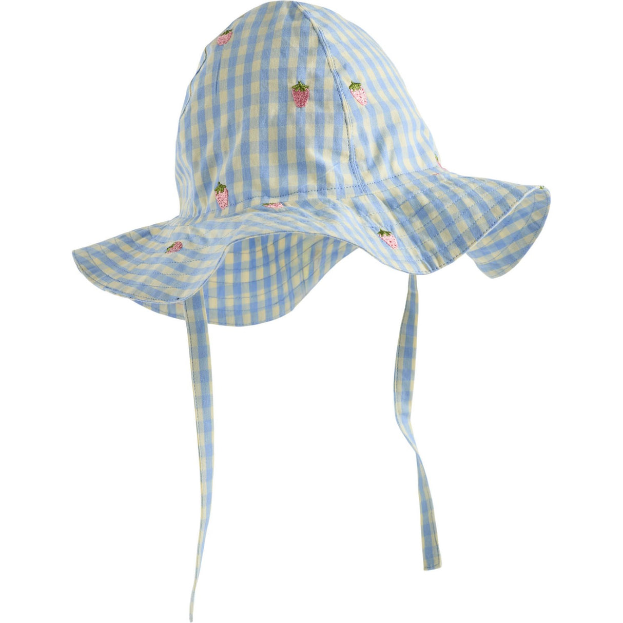 Flöss Sky Berry Gingham Mille Solhat