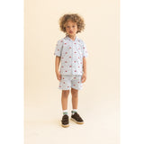 Flöss Blue Gingham Albert Shorts