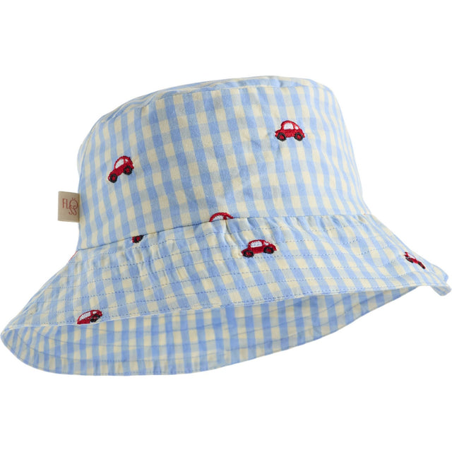 Flöss Blue Gingham Albert Bøllehat
