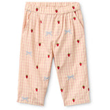 Flöss Berry/bow Gingham Dolly Sløjfe Bukser