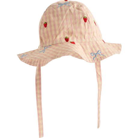 Flöss Berry/bow Gingham Dolly Sløjfe Solhat