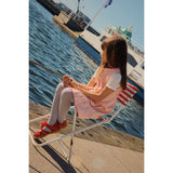 Flöss Gentle Cream Flora SS Pointelle T-shirt