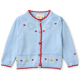 Flöss Blue Sky Blanca Cardigan