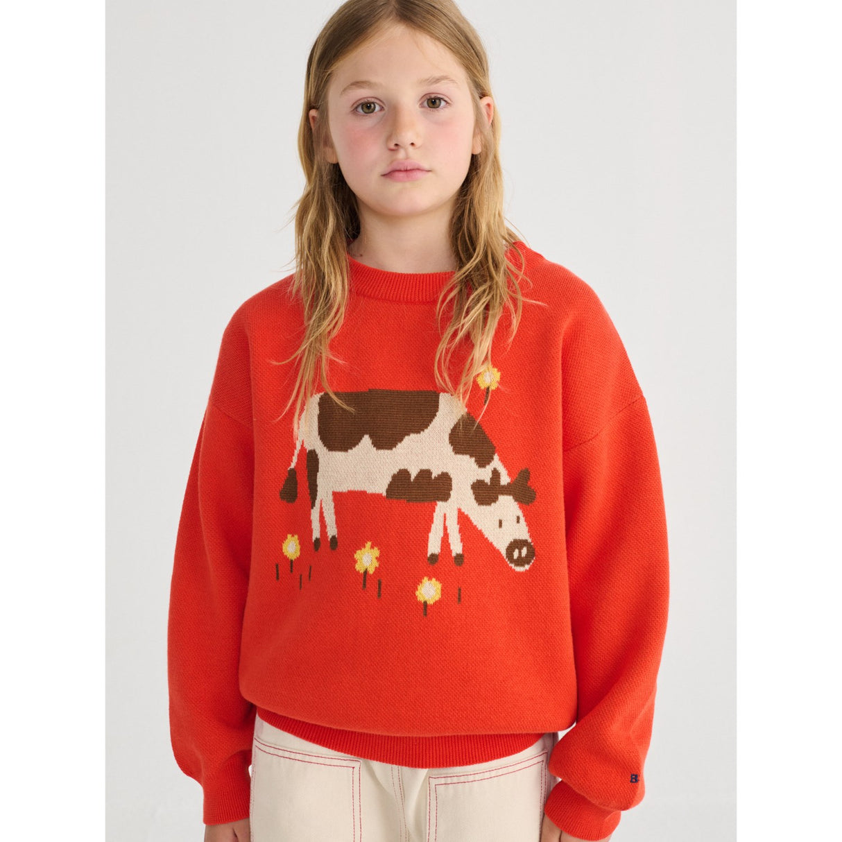 Bobo Choses Red Farm Adventure Jumper
