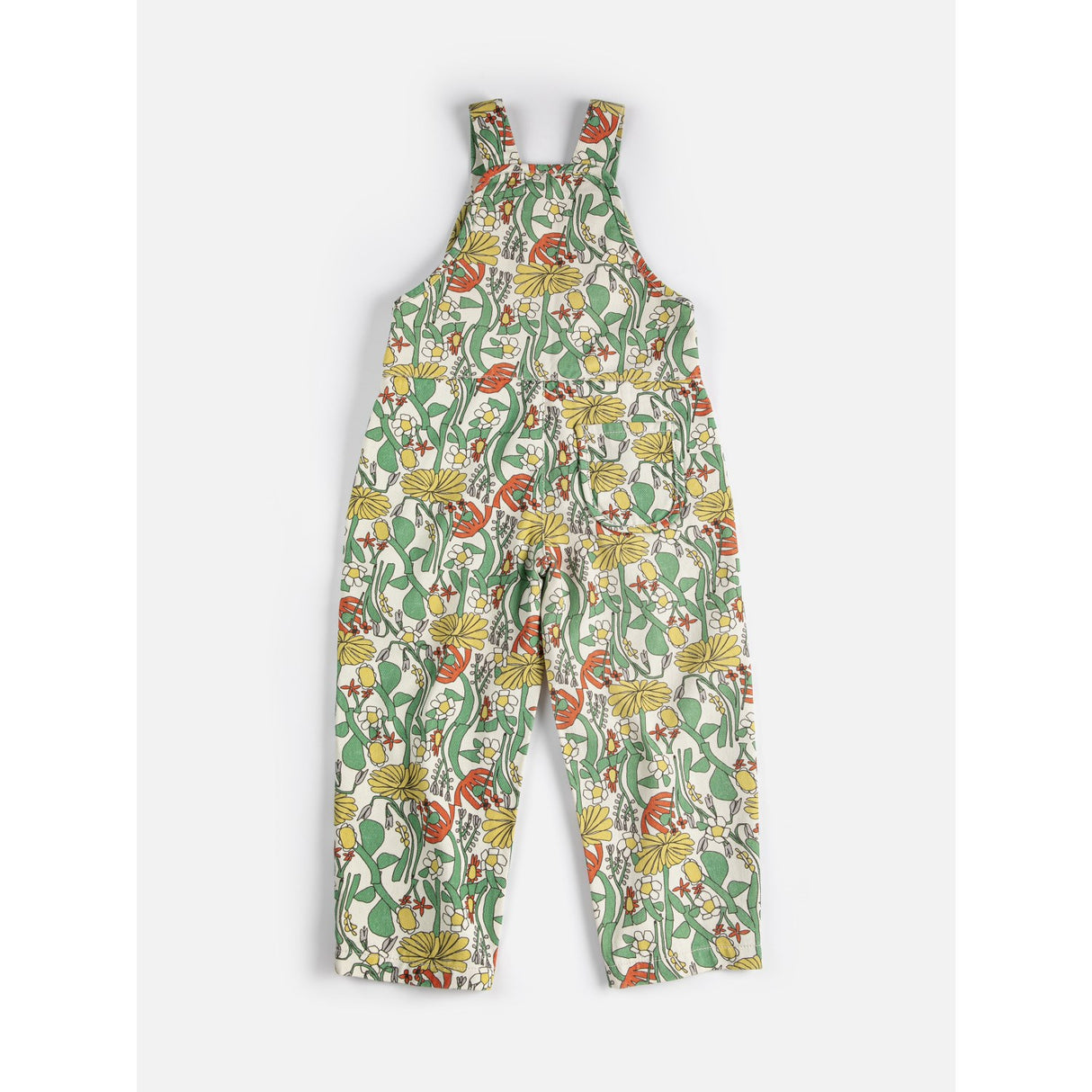 Bobo Choses Offwhite Farve Herbalist All Over Woven Dungaree