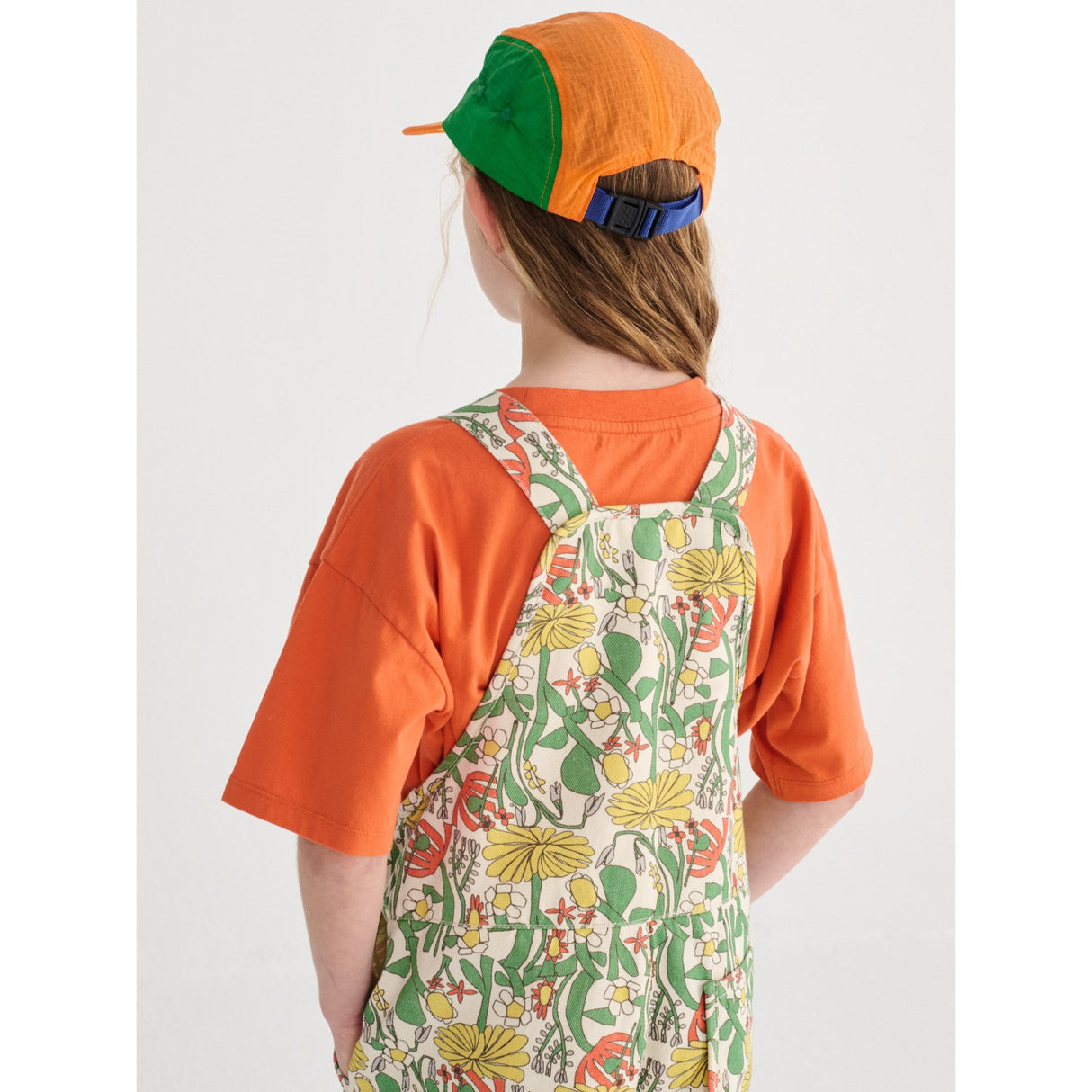 Bobo Choses Offwhite Farve Herbalist All Over Woven Dungaree