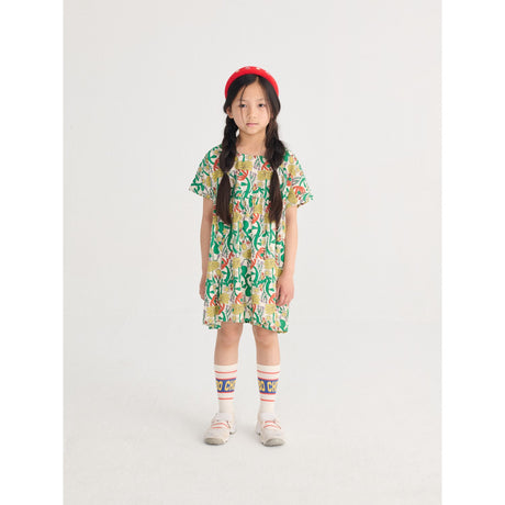 Bobo Choses Offwhite Farve Herbalist All Over Woven Kjole