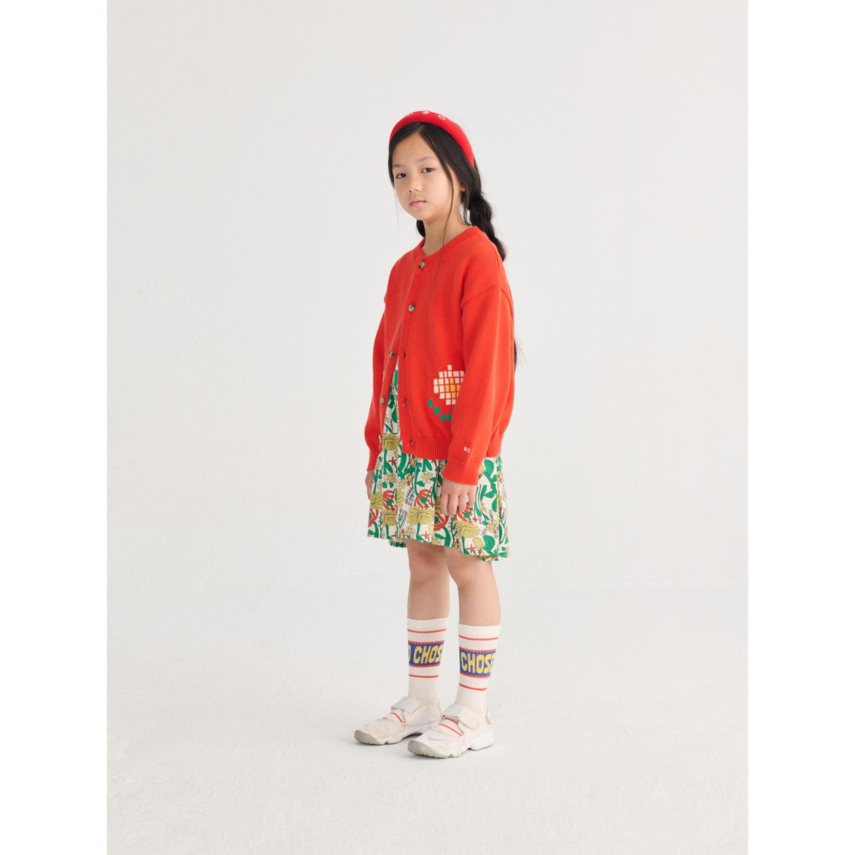 Bobo Choses Offwhite Farve Herbalist All Over Woven Kjole