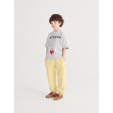 Bobo Choses Heather Grey Bunch Of Vegetables T-Shirt